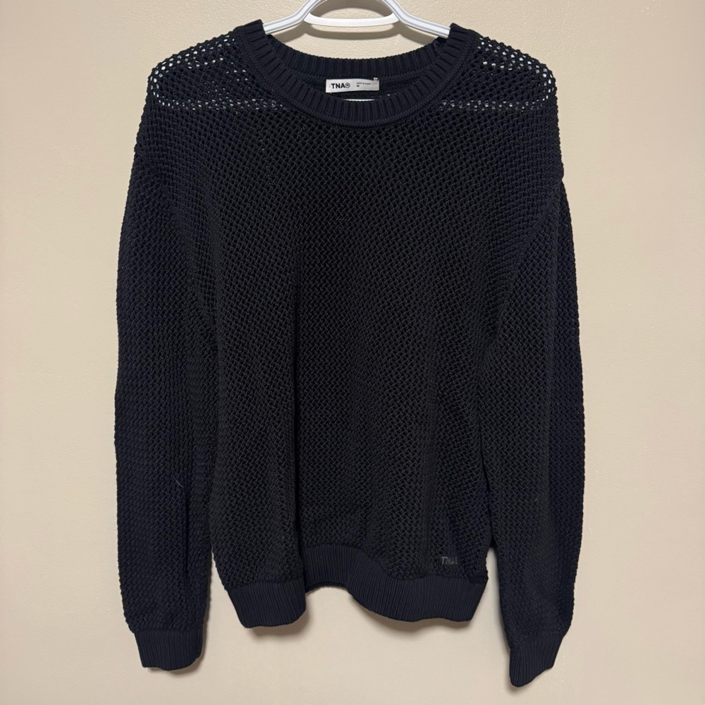 TNA Alameda Sweater in Black - Women’s Medium - Picture 4 of 10